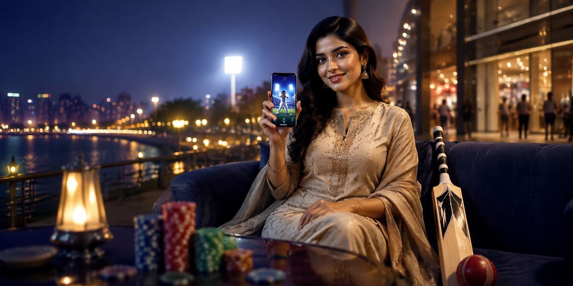 IPL cricket night match with bright stadium lights illuminating players